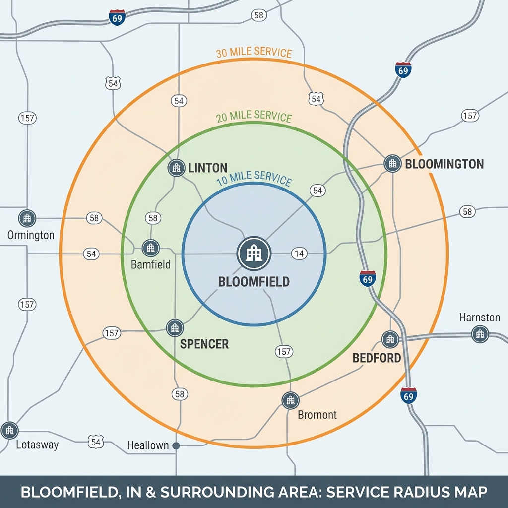 Washington Service Area Map